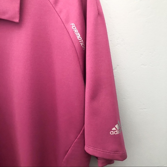 Adidas ClimaCool Golf Polo Purple 2XL - Picture 4 of 5